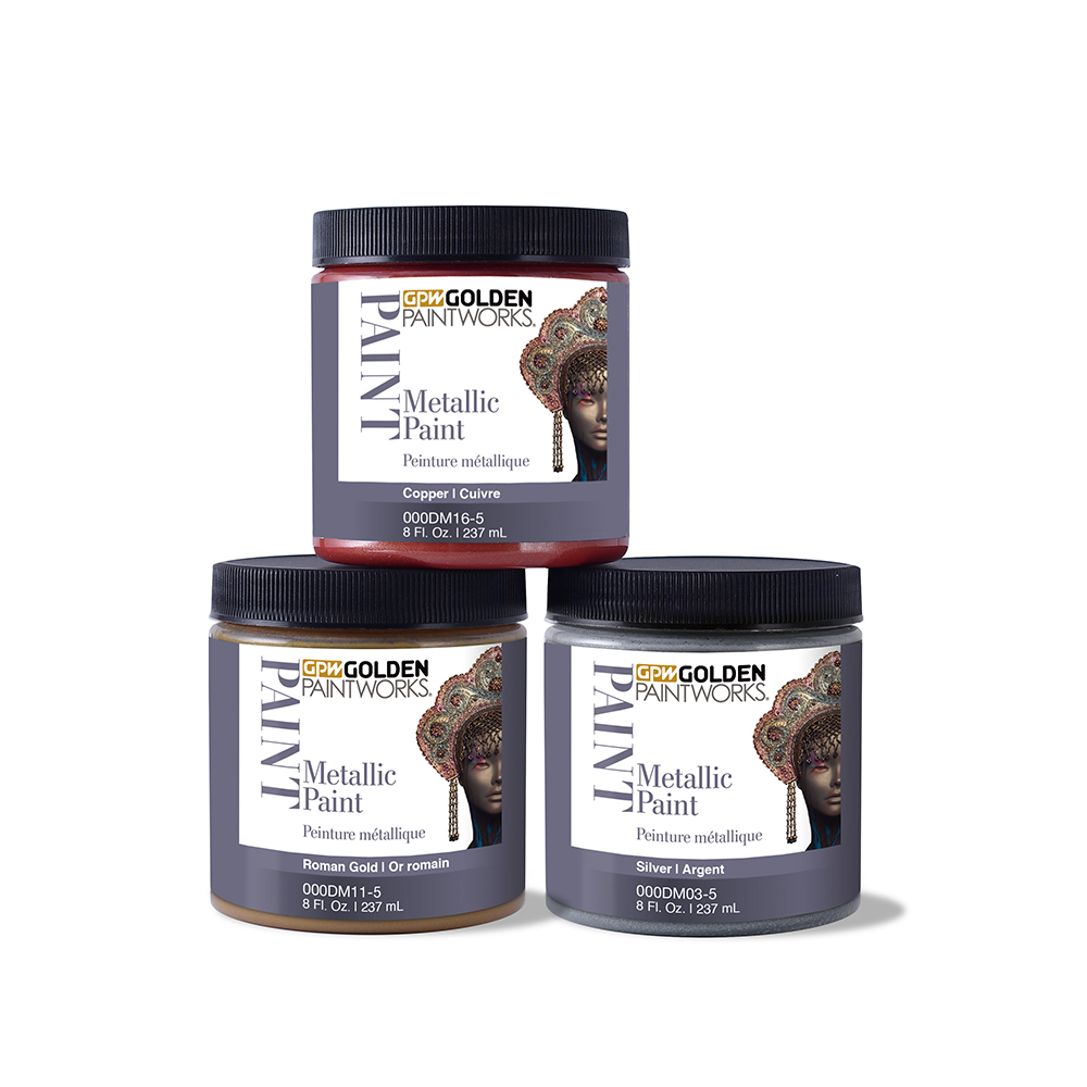 Metallic Pre-Mixed Paints