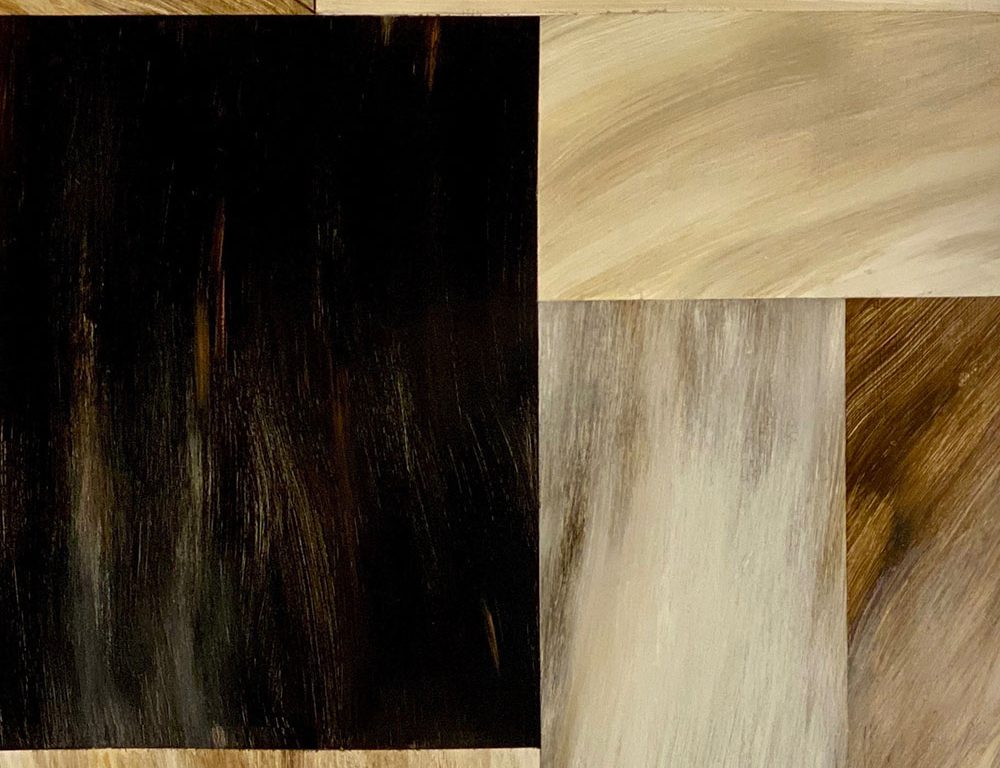 Inlay Horn decorative finish