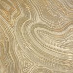 Metallic Raised Faux Bois decorative finish