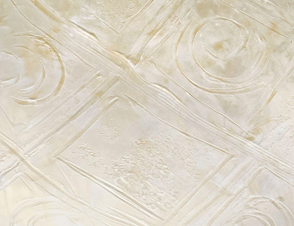 Geometric paint decorative finish