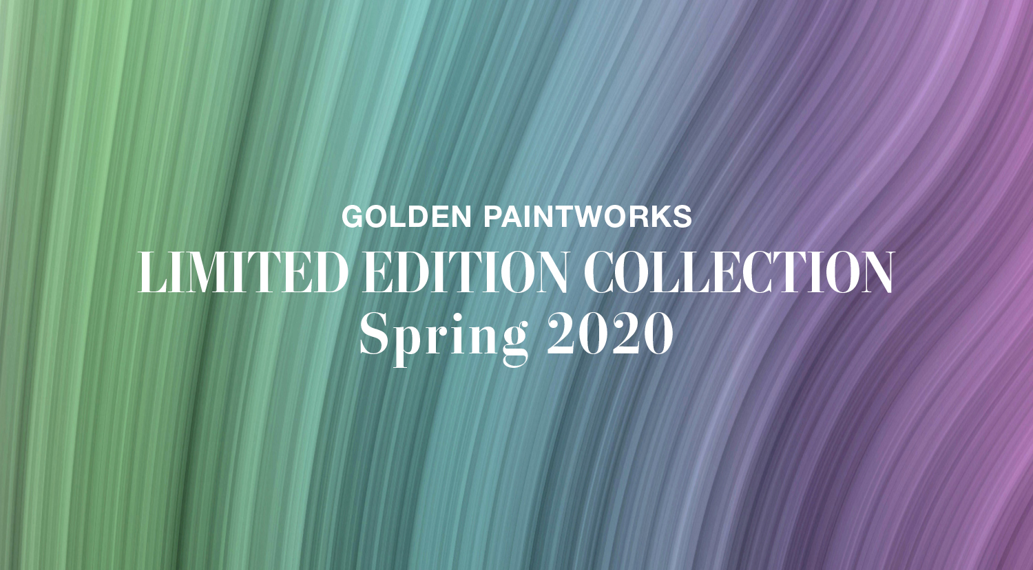 GPW Spring 2020 Limited Edition Collection