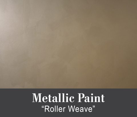 Metallic Paint "Roller Weave" Tutorial