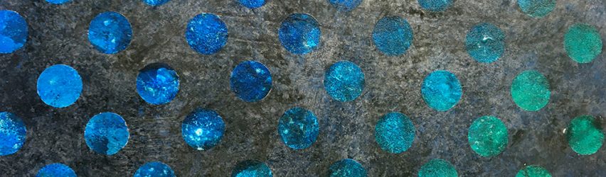 Decorative Finish: Blue Marble Finish