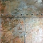 Rusted Steel With Rivets by Arteriors