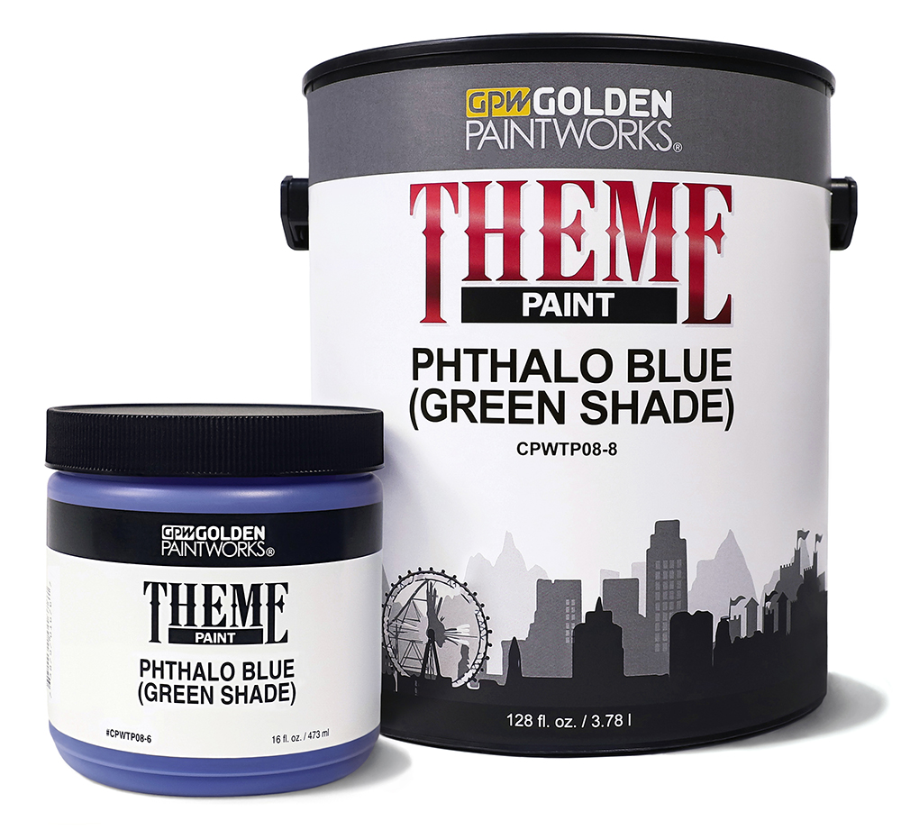 GPW Theme Paint CPWTP08 Phthalo Blue GS