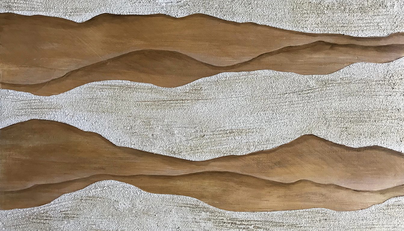 Contemporary Mountainscape by Carmen Lomax