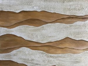 Contemporary Mountainscape by Carmen Lomax