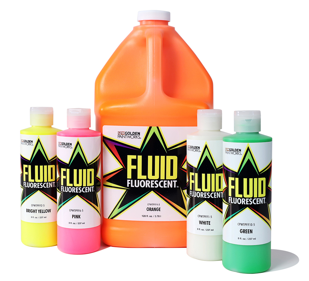 Golden Paintworks Fluid Fluorescent theme paint