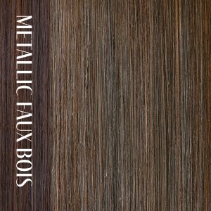 "Metallic Faux Bois" by Studio By Shauna, Inc.