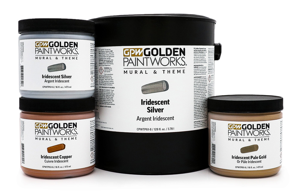 Golden Artist Colors 8 Professional Fluid Acrylics