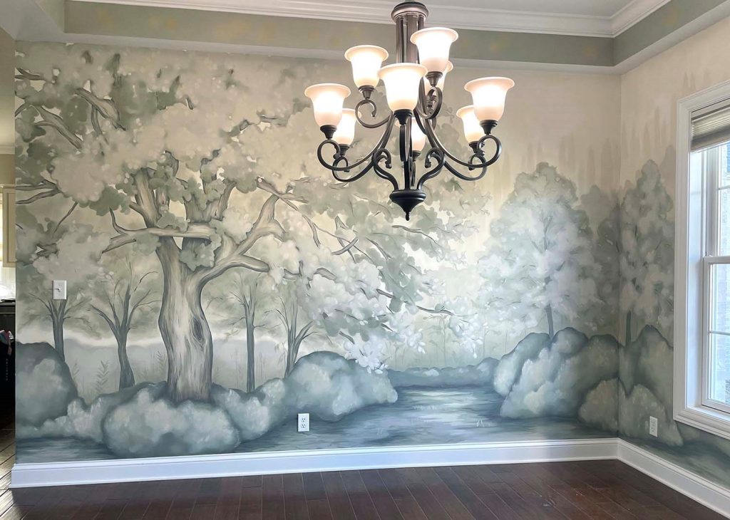 Metallic Paints wall mural